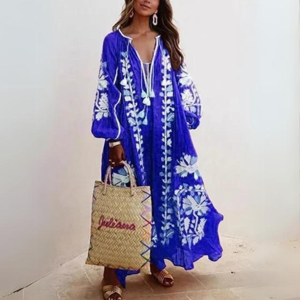 Delia - Abito lungo elegante e bohémien