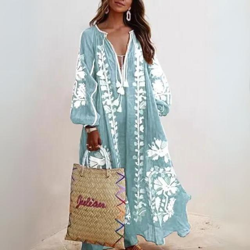Delia - Abito lungo elegante e bohémien