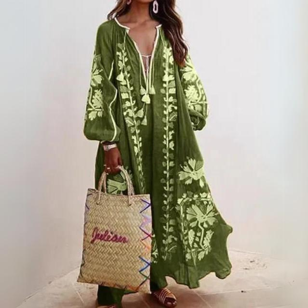 Delia - Abito lungo elegante e bohémien