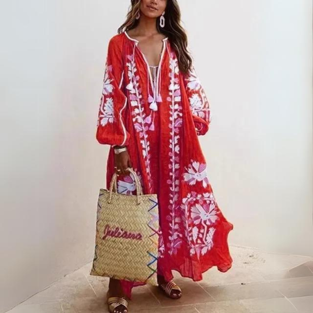Delia - Abito lungo elegante e bohémien