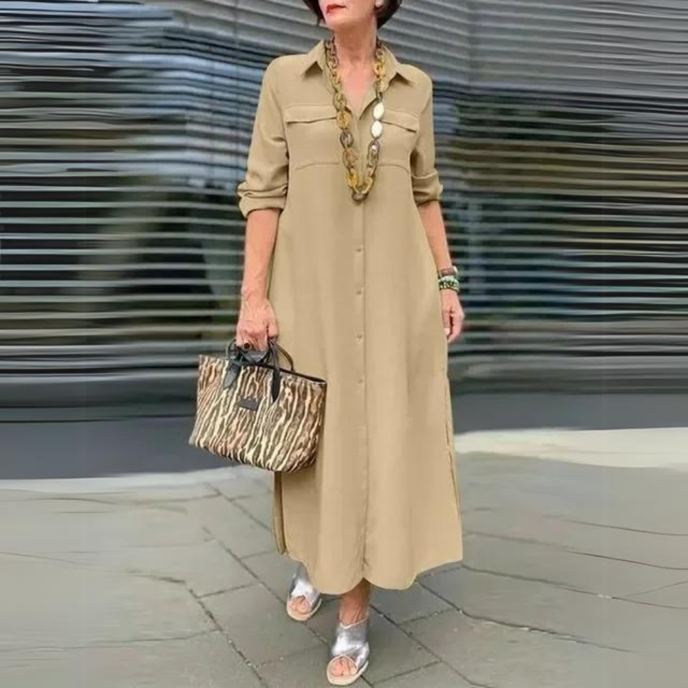 Flavie - Abito estivo elegante in cotone