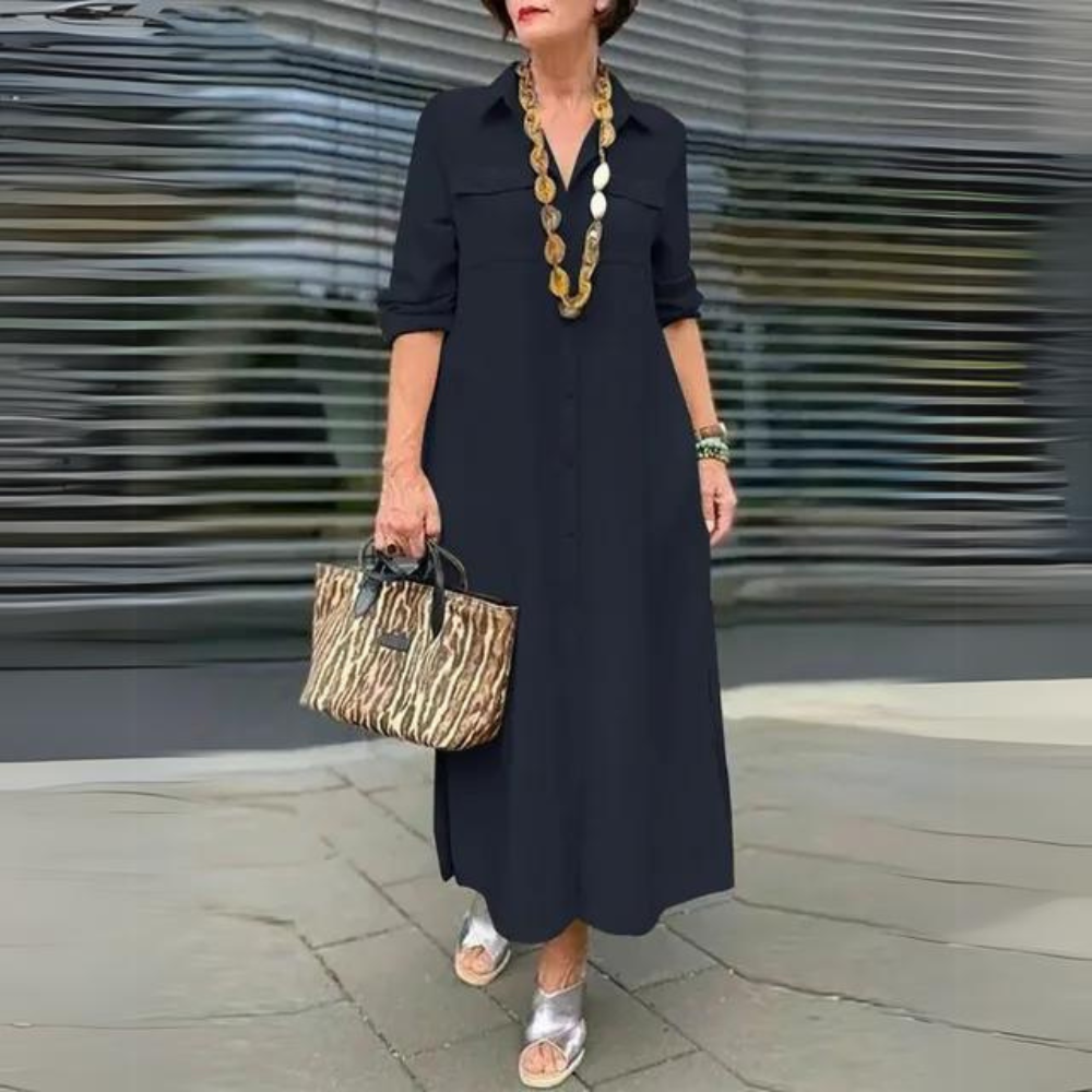 Flavie - Abito estivo elegante in cotone