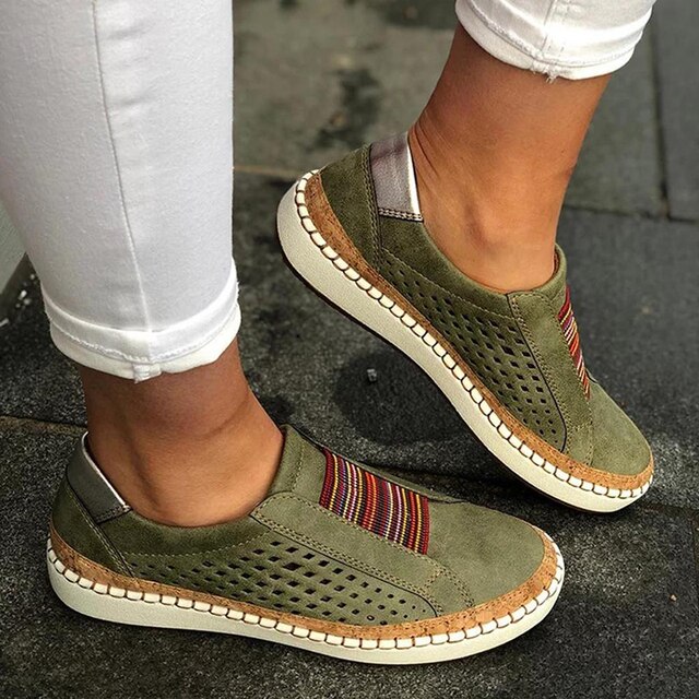 Scarpe ortopediche da donna Scarpe di moda con punta tonda