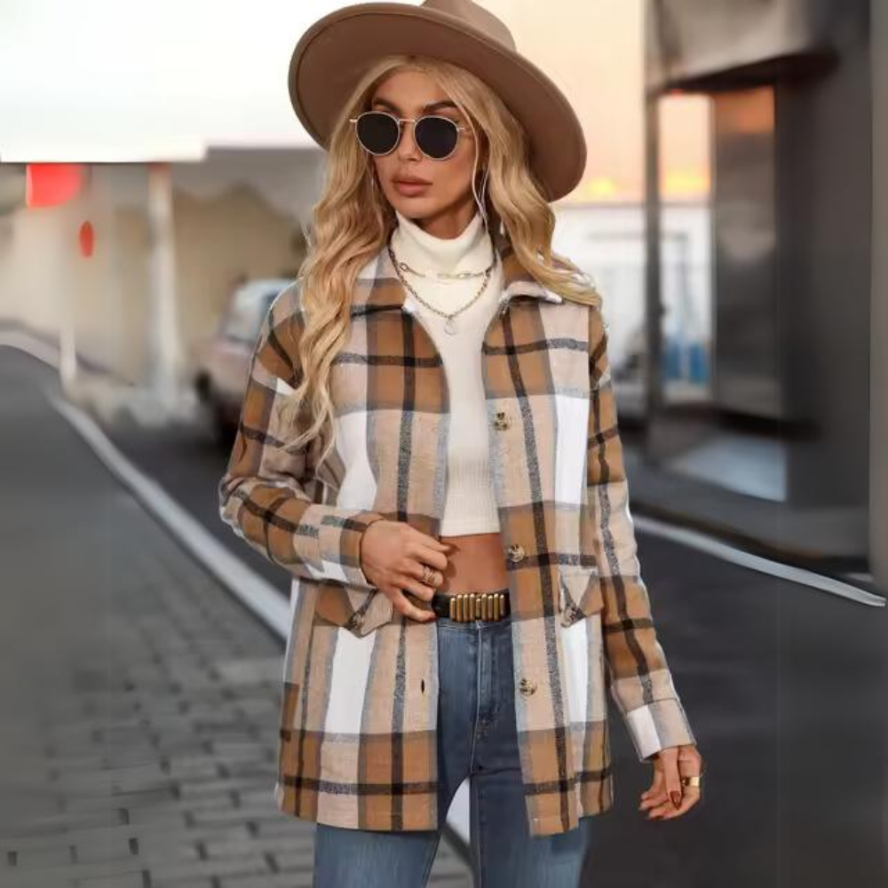 Dasha - Elegante giacca a quadri