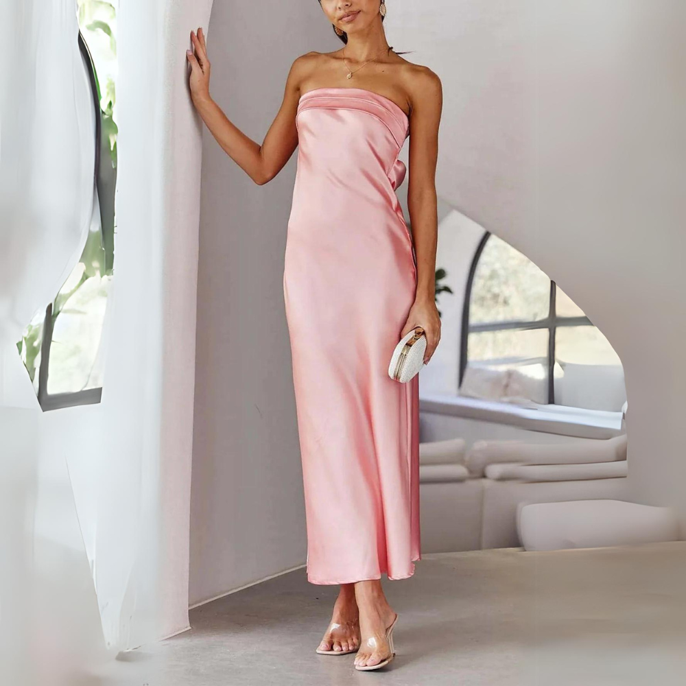 Eliza - Abito elegante in raso