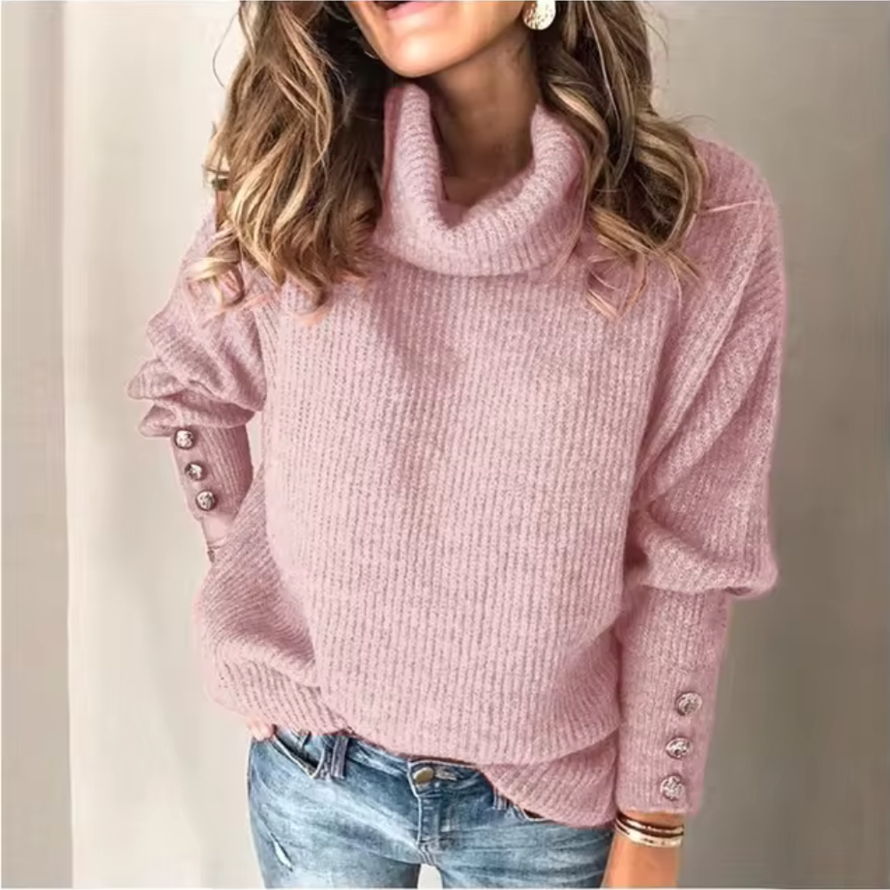 Florentina - Maglia dolcevita oversize casual