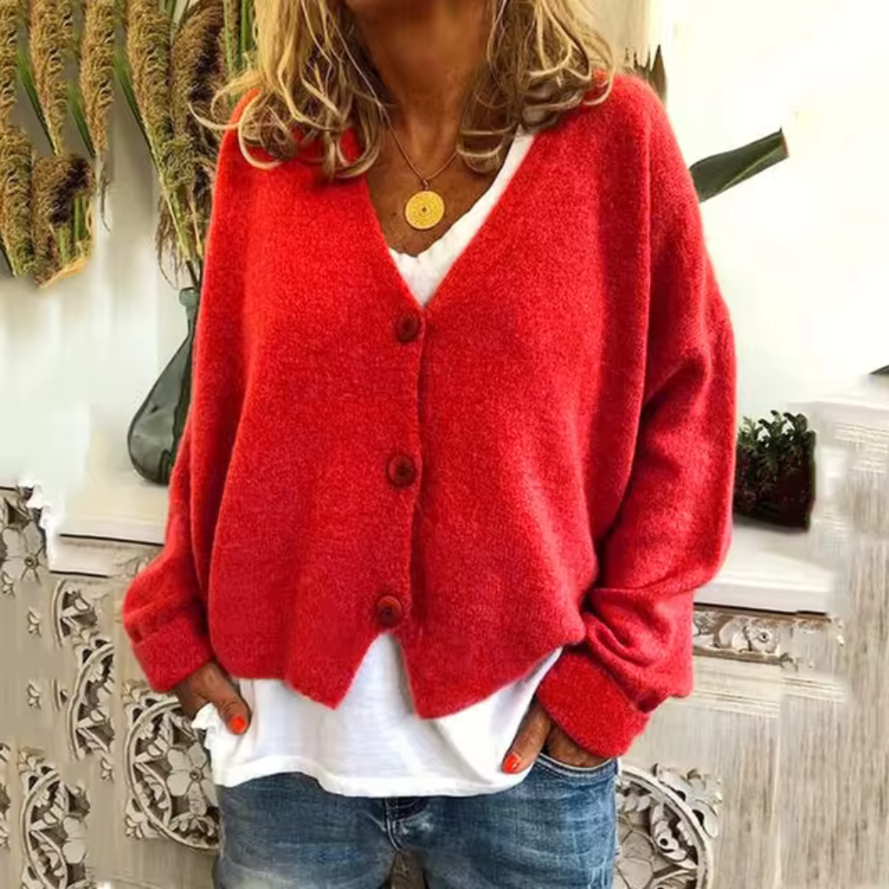 Frida - Cardigan casual largo