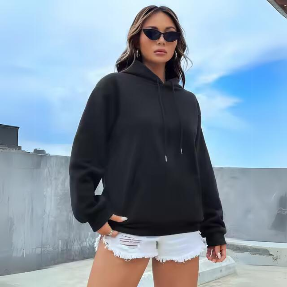 Gaia - Felpa con cappuccio Casual Street