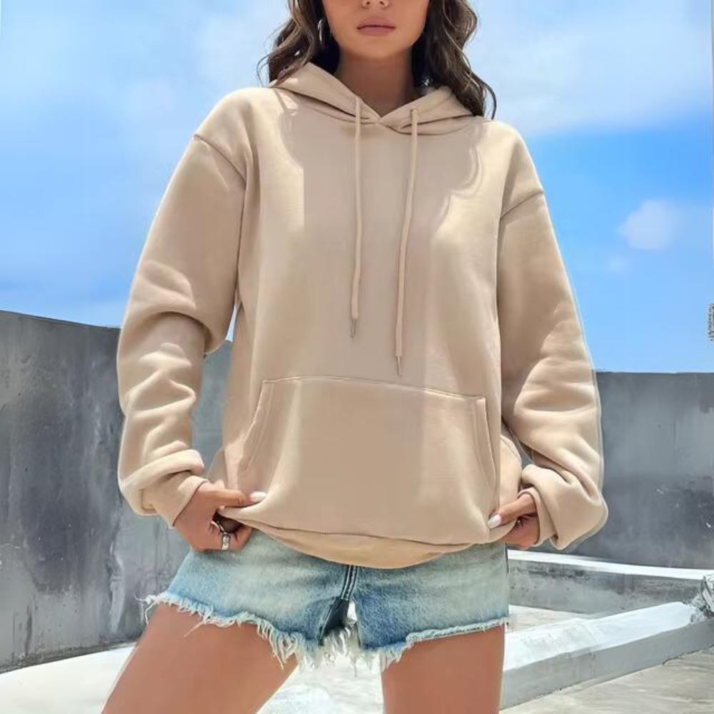 Gaia - Felpa con cappuccio Casual Street