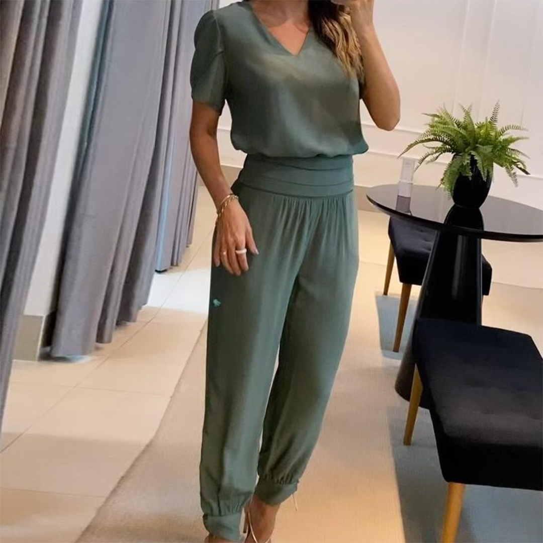 Lauren | Tuta elegante stampata