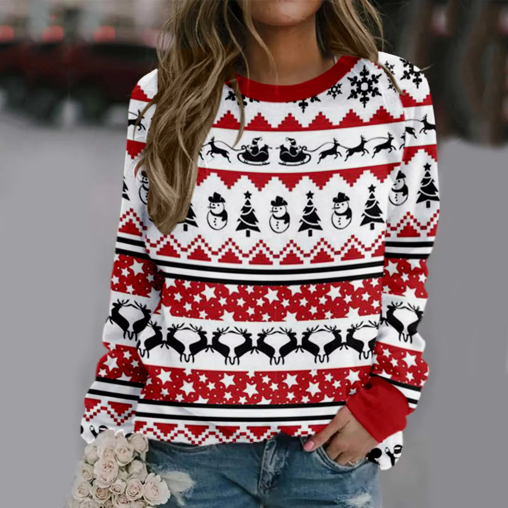 Helga - Maglione oversize natalizio