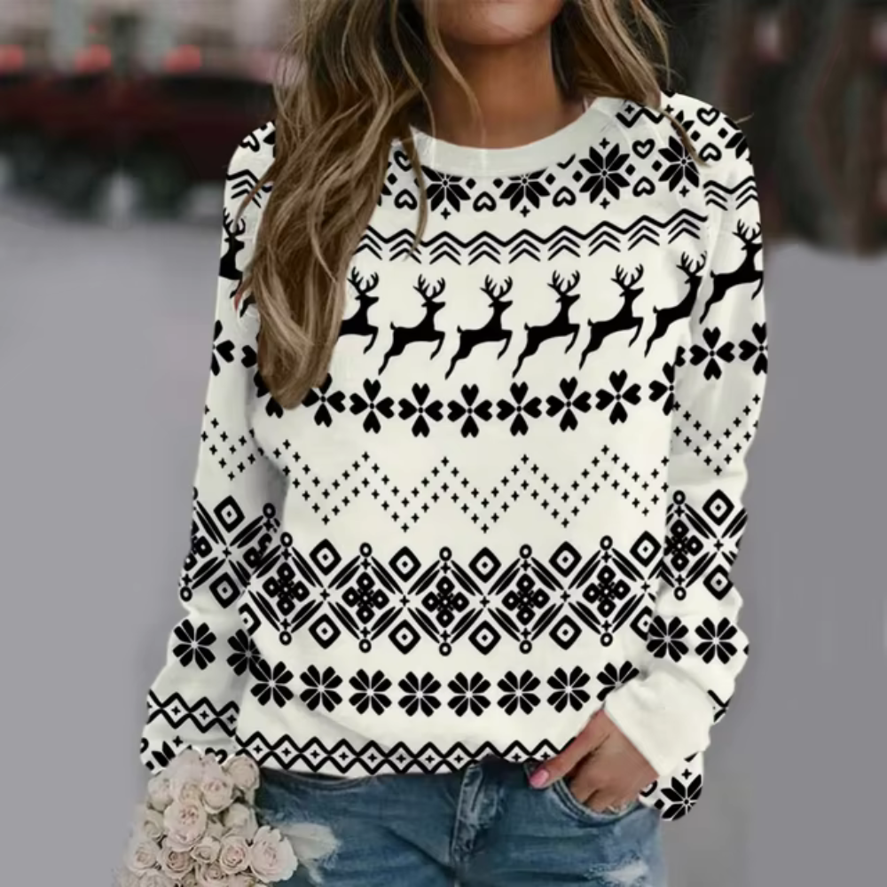 Helga - Maglione oversize natalizio