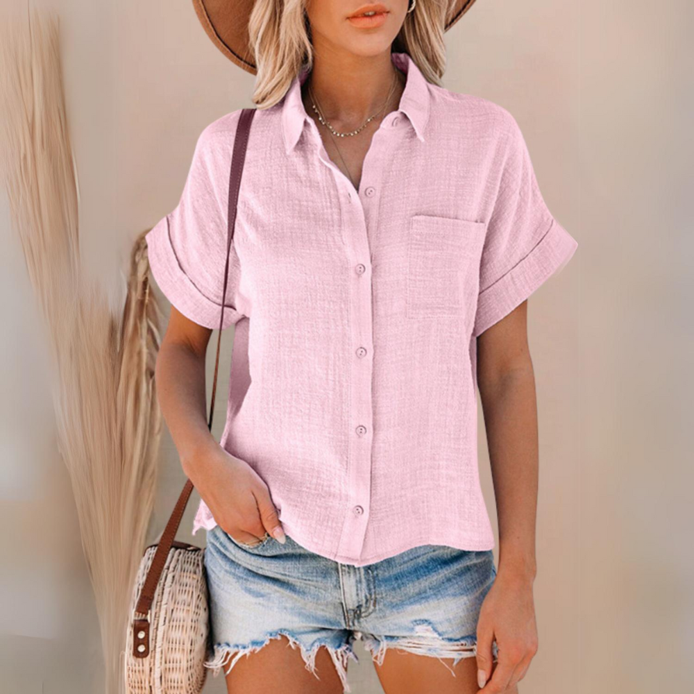 Indy - Camicetta da donna in cotone