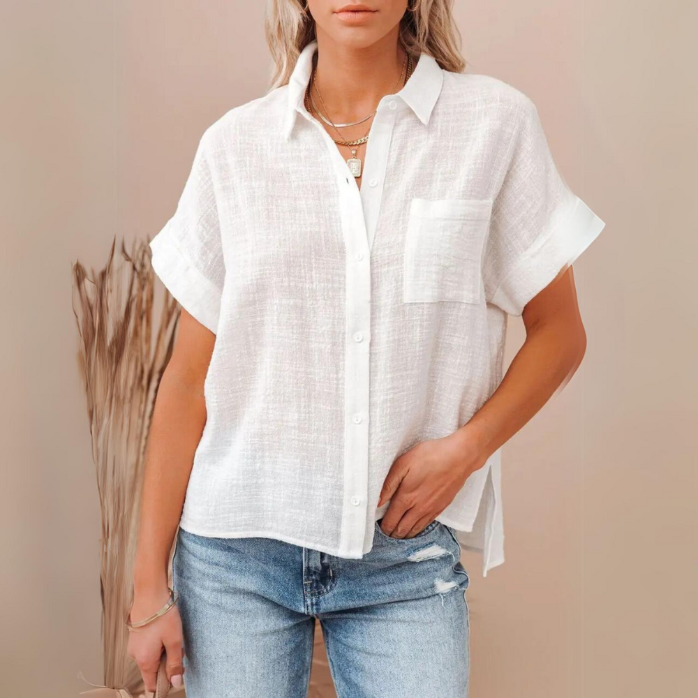 Indy - Camicetta da donna in cotone