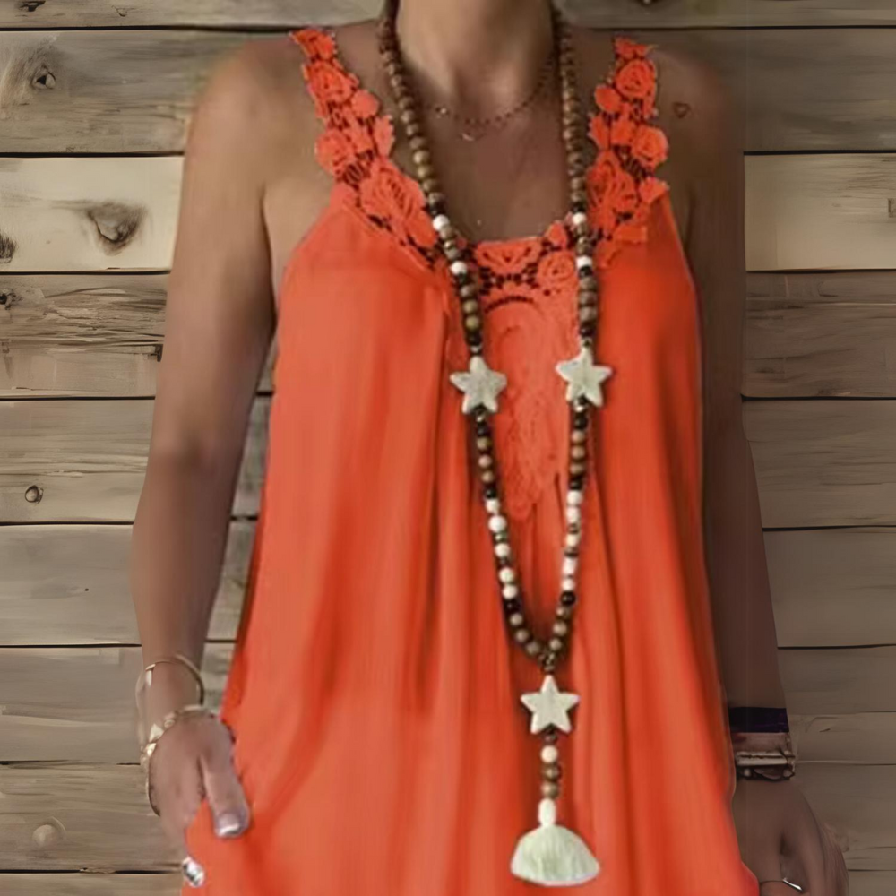 Jolanta - Canotta estiva casual da spiaggia