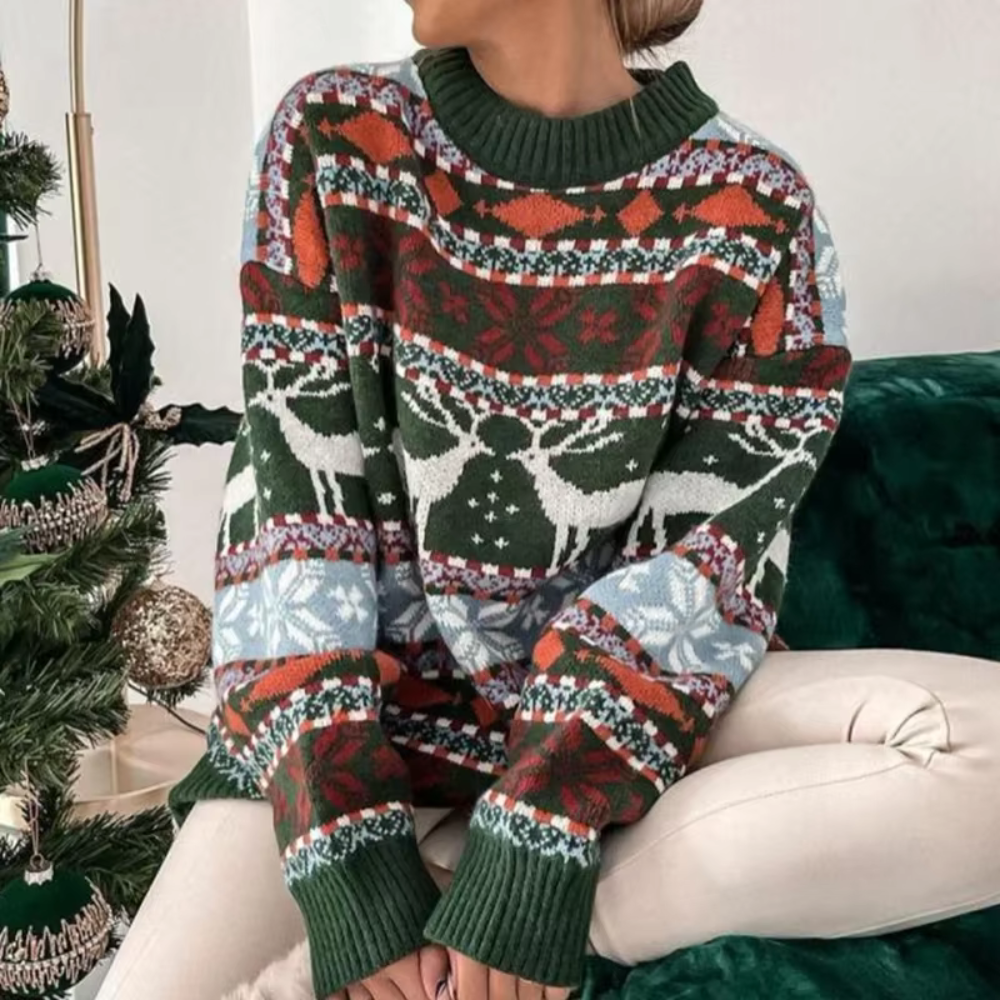 Josabet - Maglia natalizia oversize