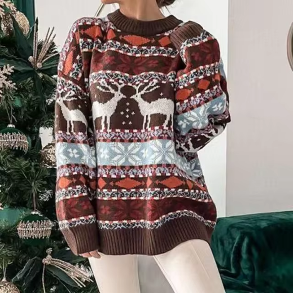 Josabet - Maglia natalizia oversize