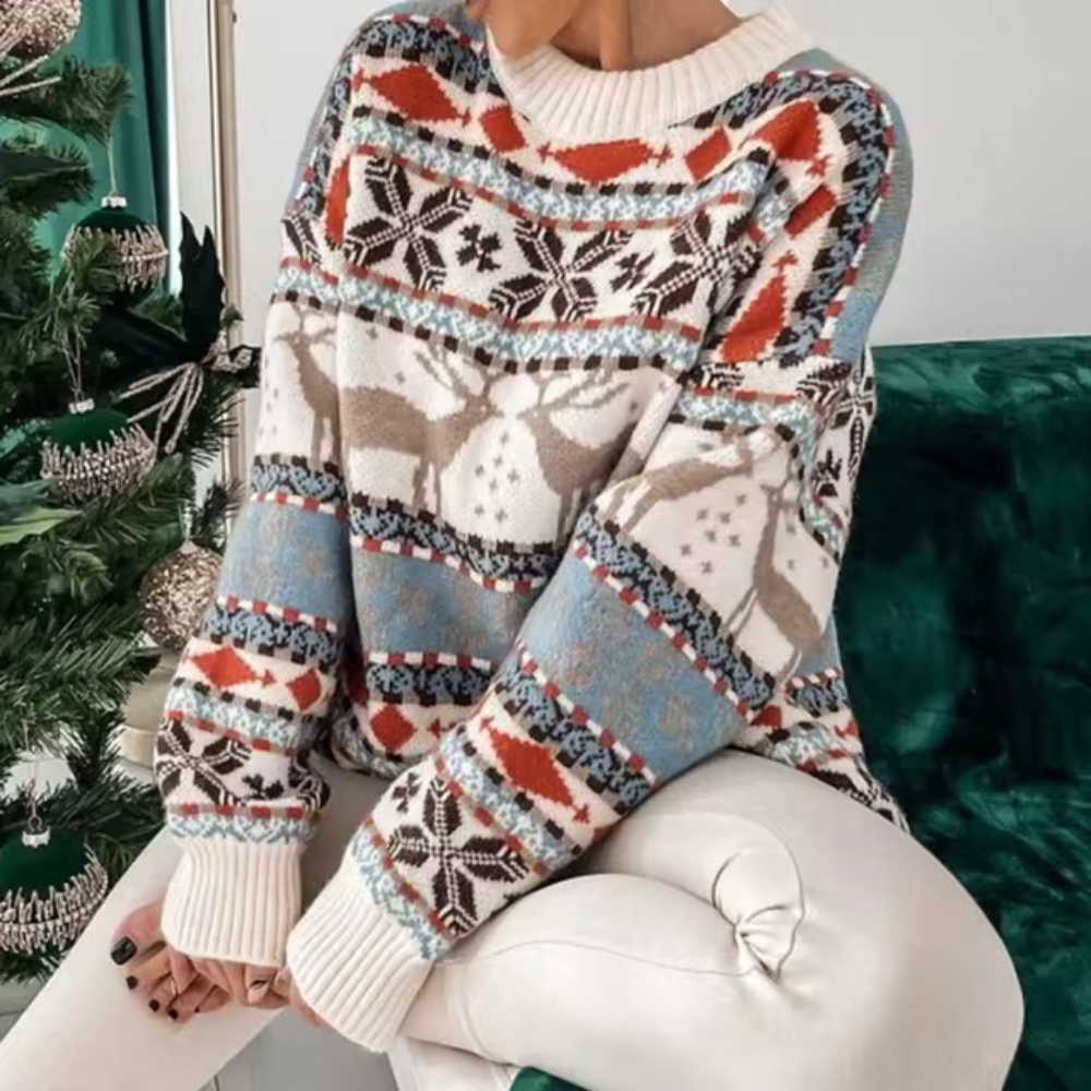 Josabet - Maglia natalizia oversize