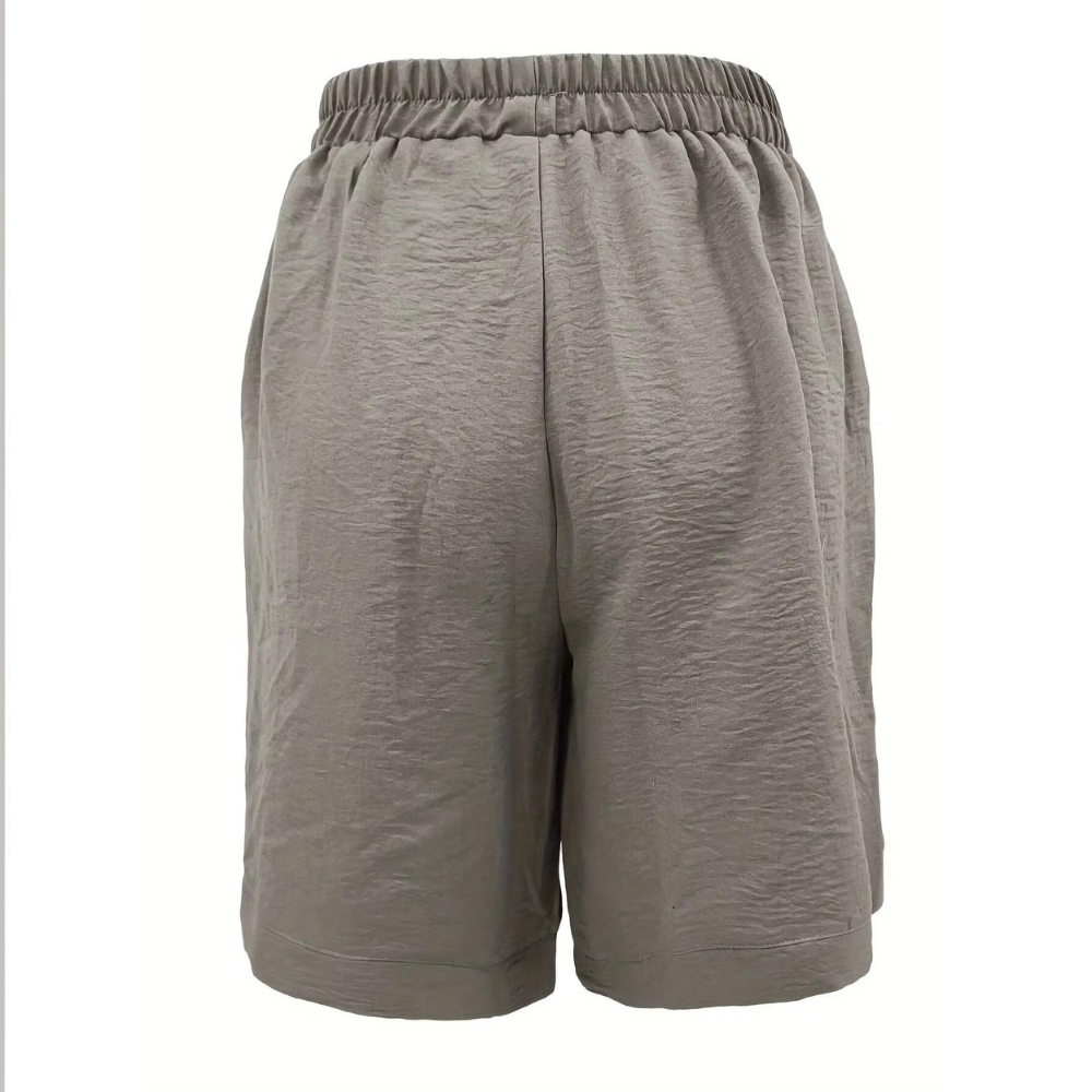 Juno - Pantaloncini da donna con vita elastica