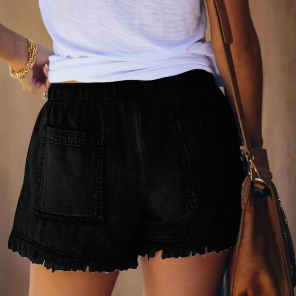 Katie - Pantaloncini da donna in cotone elegante