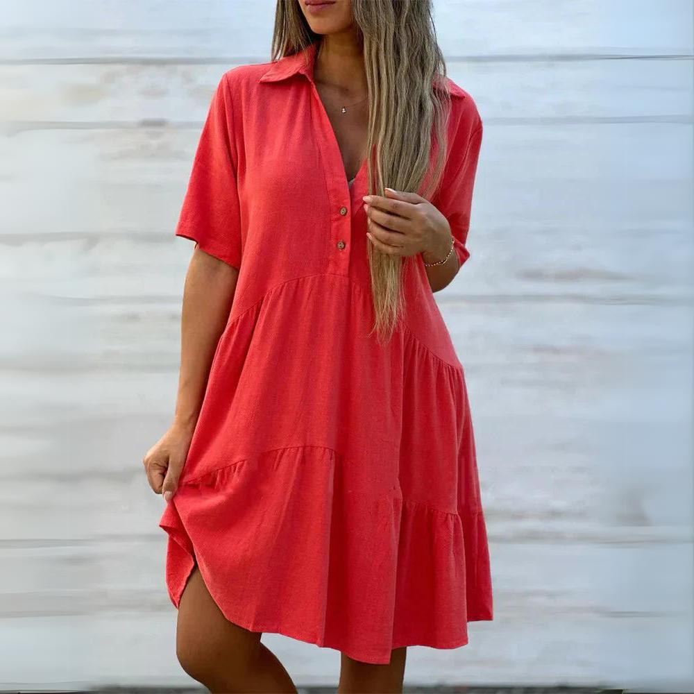 Katja - Abito elegante con bottoni