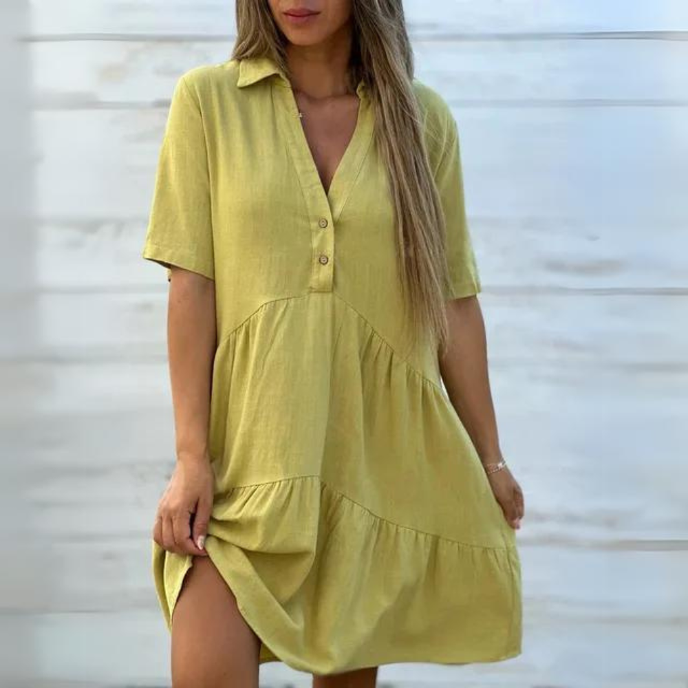 Katja - Abito elegante con bottoni