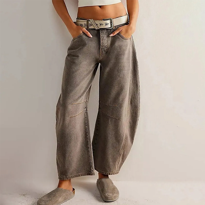 Jeans da donna a taglio largo - Dori