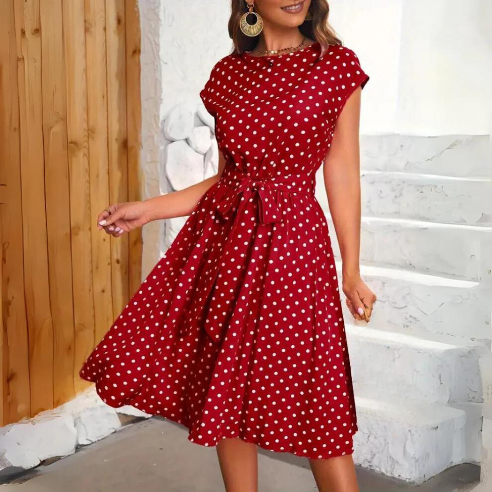 Lara - Abito elegante a pois