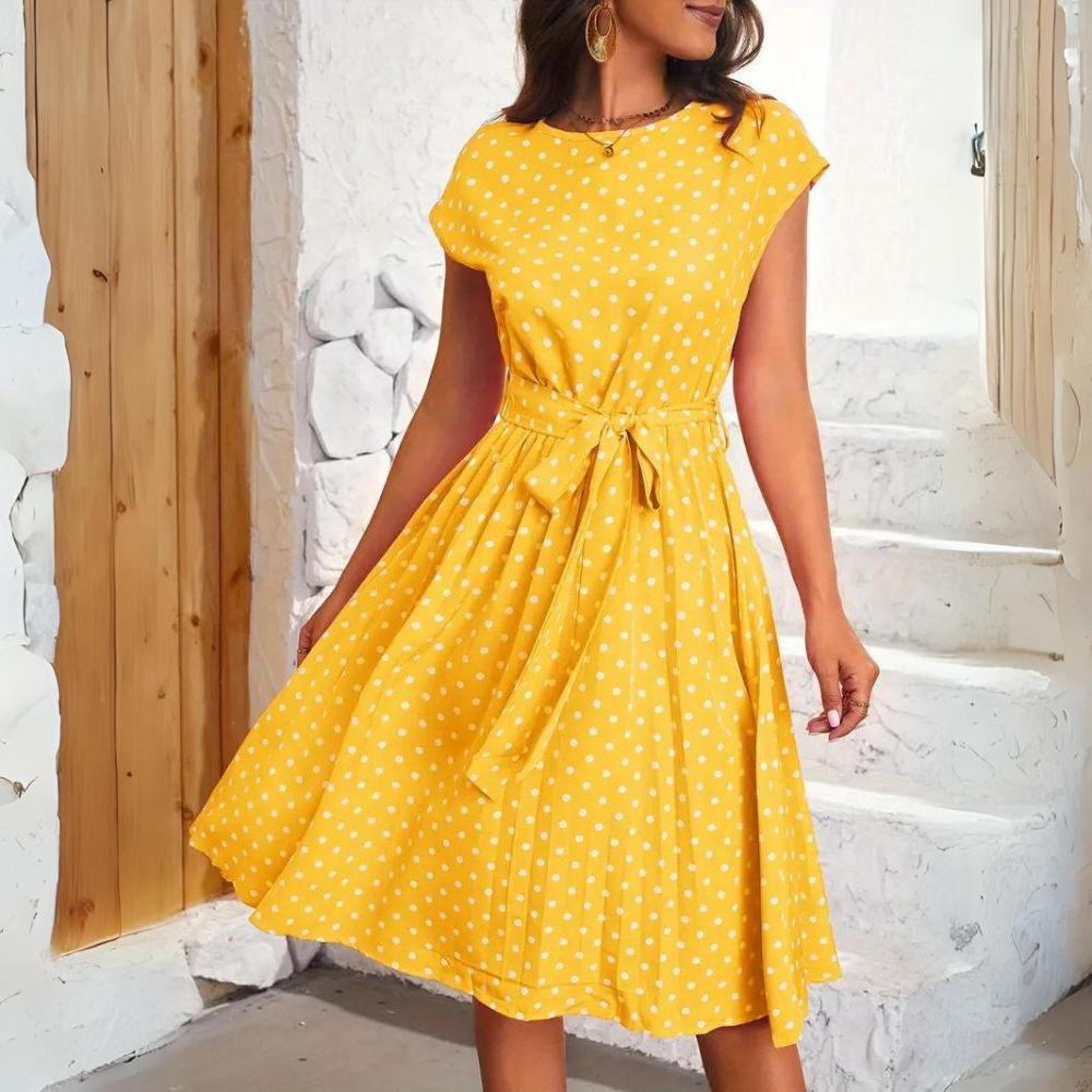 Lara - Abito elegante a pois