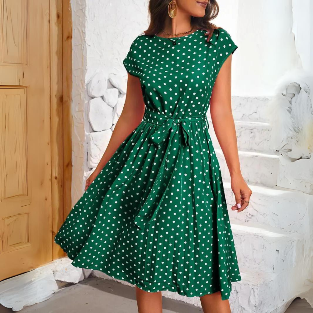 Lara - Abito elegante a pois