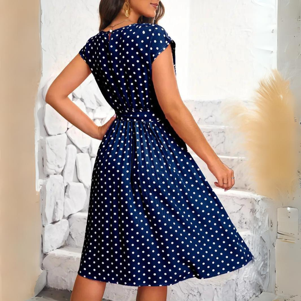 Lara - Abito elegante a pois
