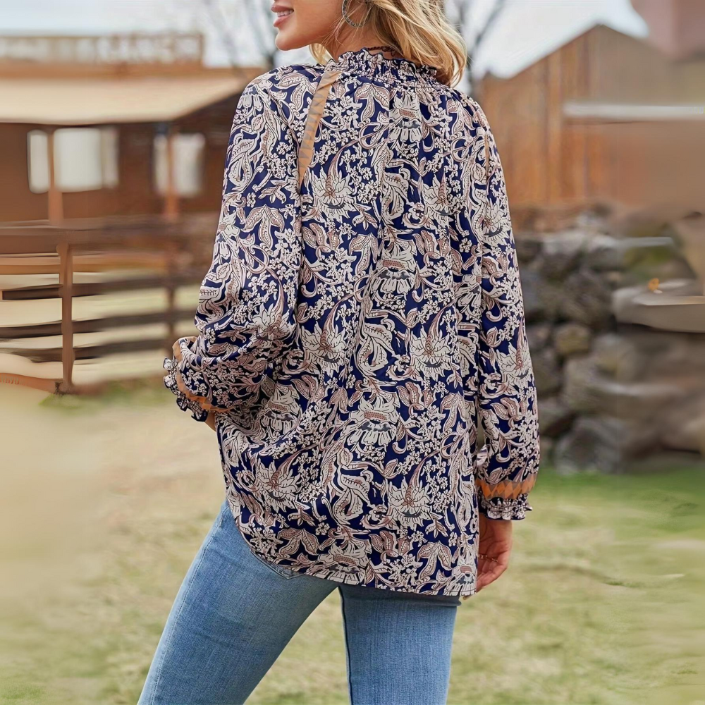Leonie - Primavera Boho a maniche lunghe