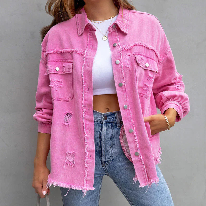 Liana - Giacca di jeans con dettagli