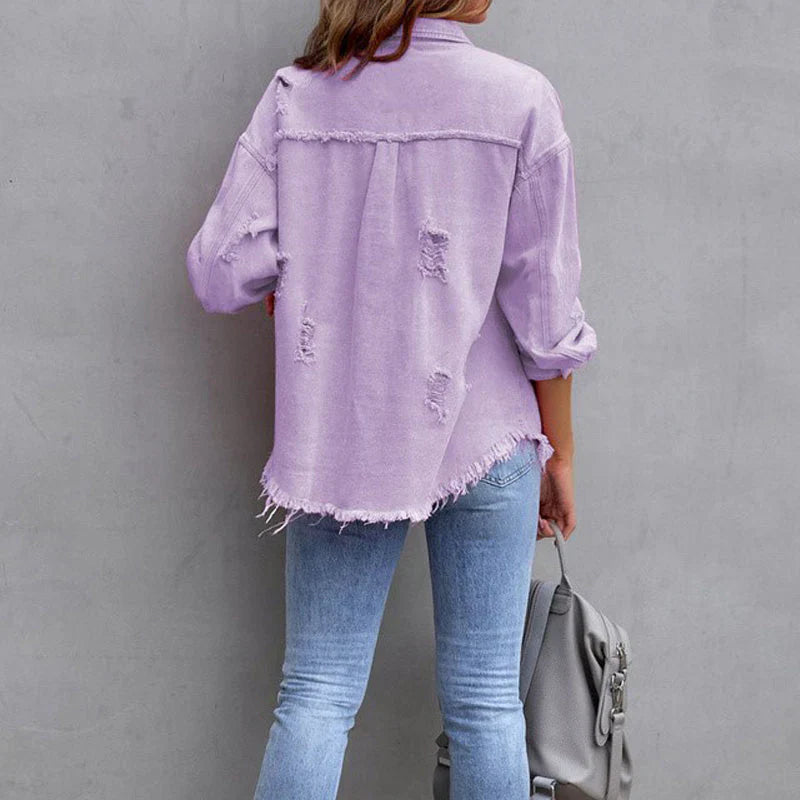 Liana - Giacca di jeans con dettagli