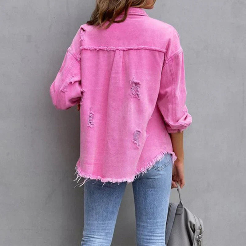Liana - Giacca di jeans con dettagli