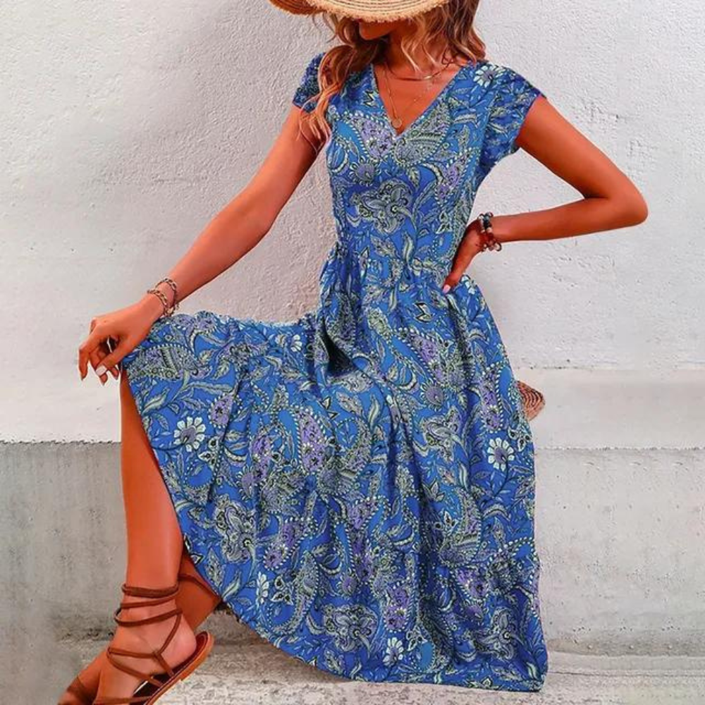 Bugie - Elegante abito floreale vintage