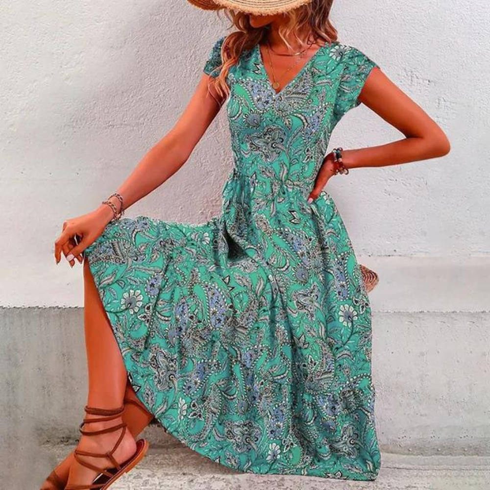 Bugie - Elegante abito floreale vintage