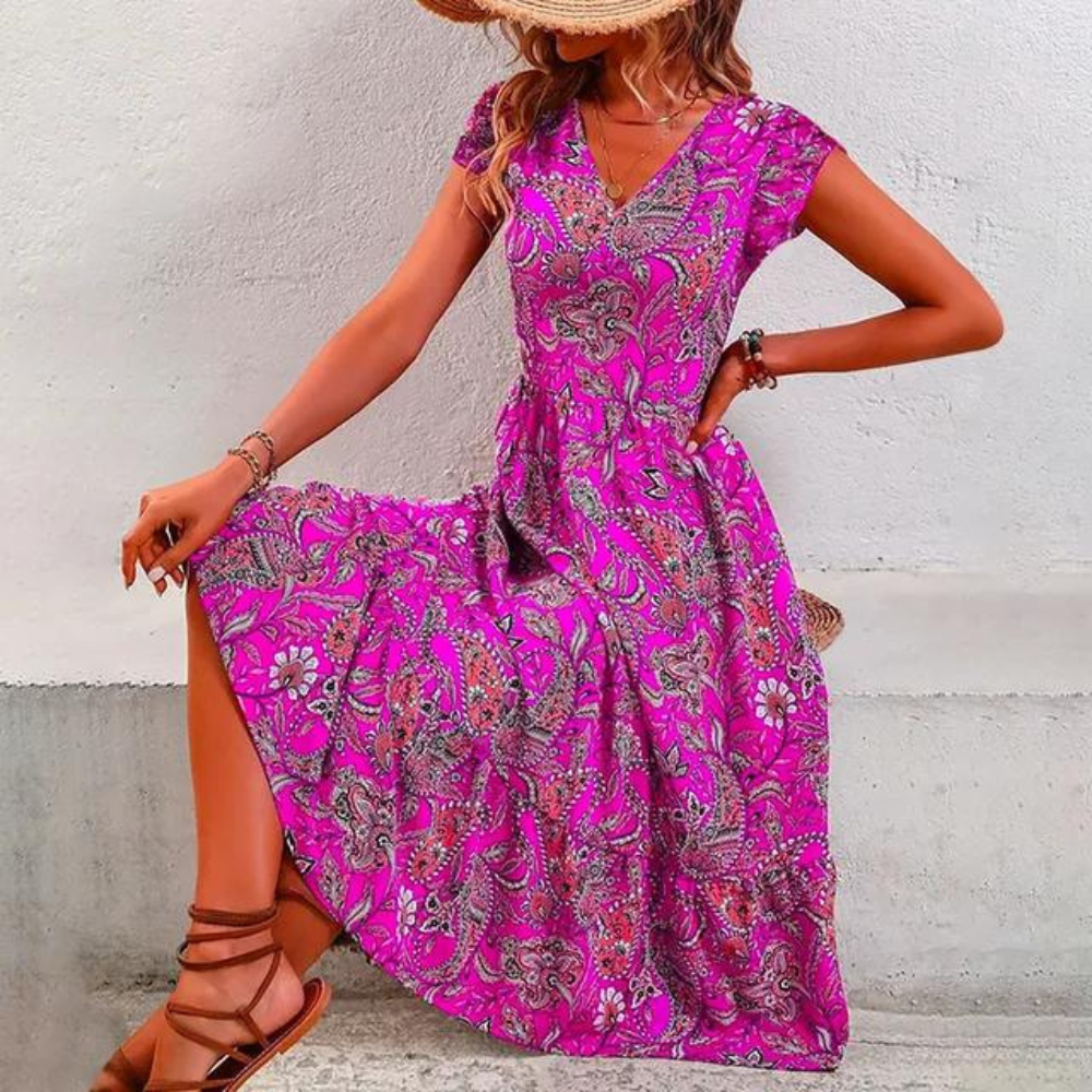 Bugie - Elegante abito floreale vintage