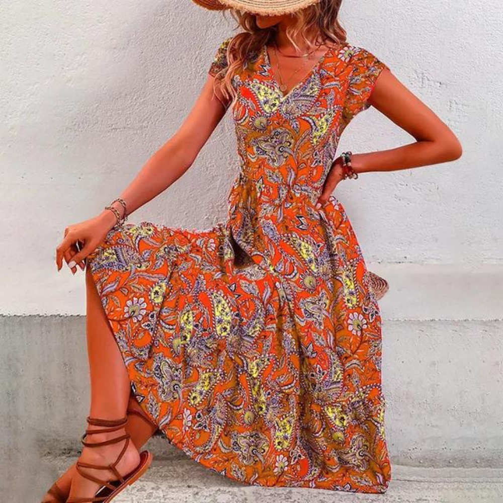 Bugie - Elegante abito floreale vintage