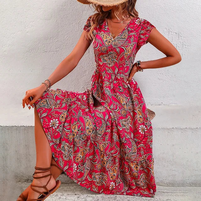 Bugie - Elegante abito floreale vintage
