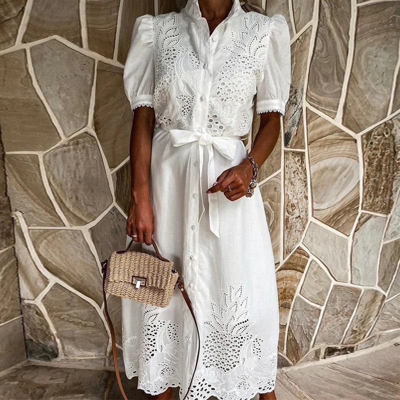 Milena - Abito ricamato chic