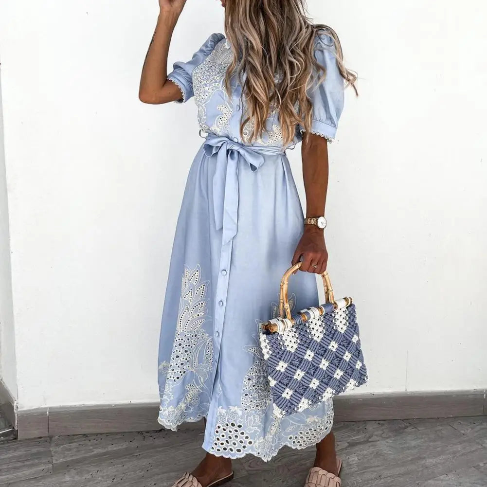 Milena - Abito ricamato chic