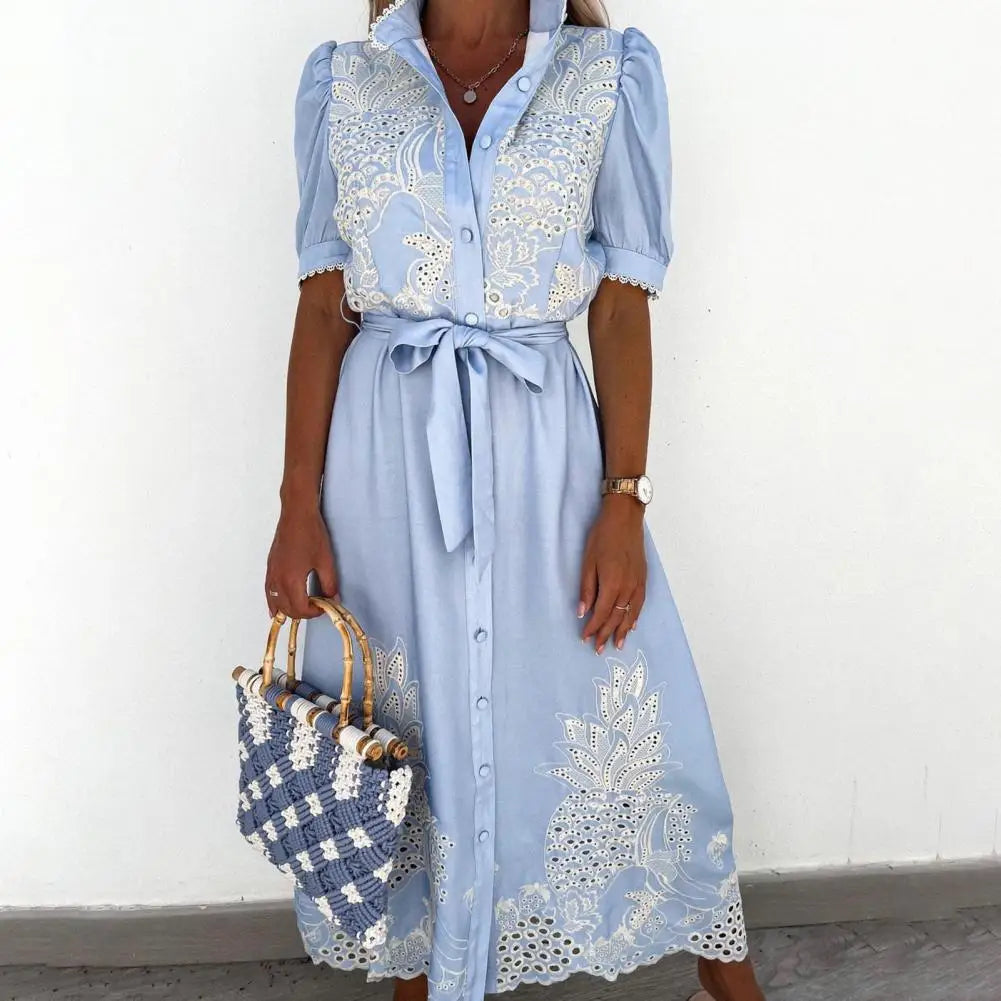 Milena - Abito ricamato chic