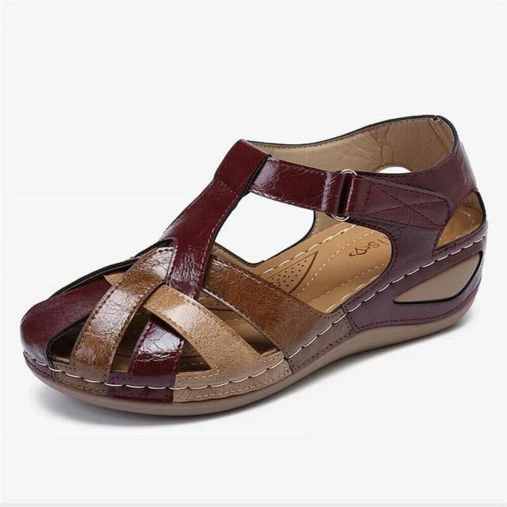Fay - Sandalo casual da donna con tacco a zeppa