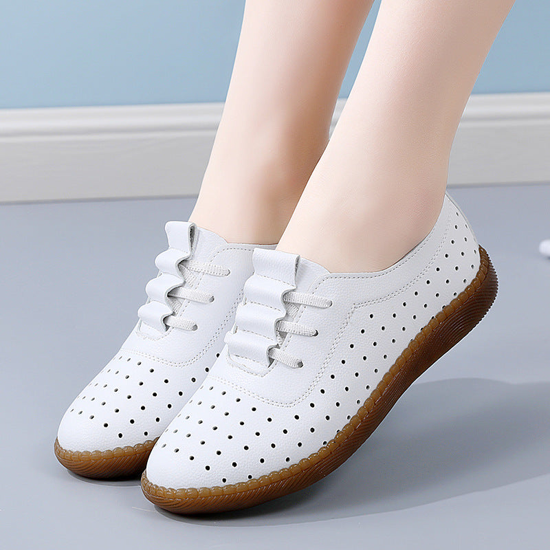 Oxfords per le donne Scarpe in pelle morbida