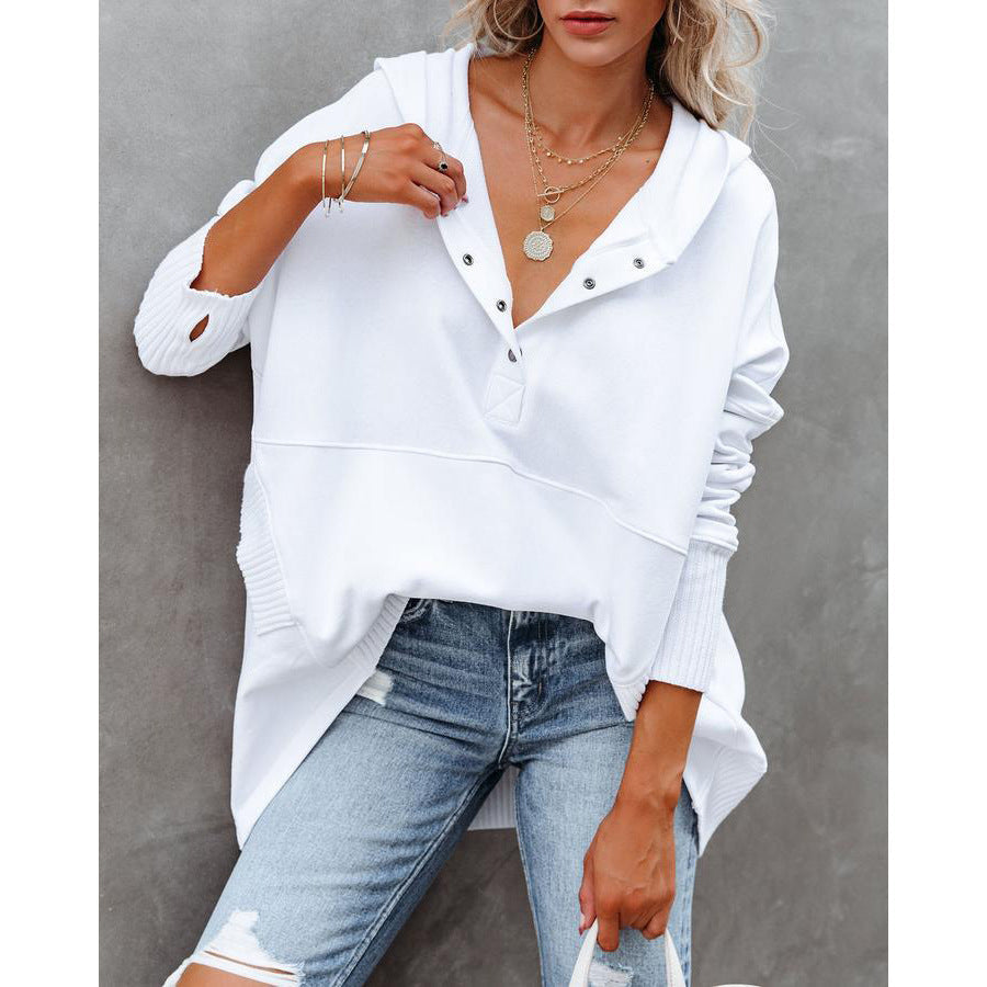 Tonya® Maglia intera casual e rilassata