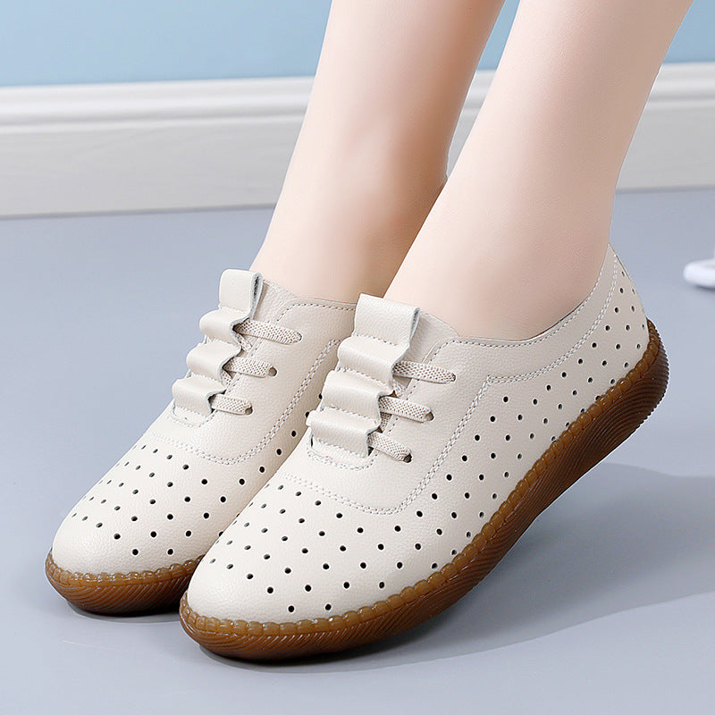 Oxfords per le donne Scarpe in pelle morbida