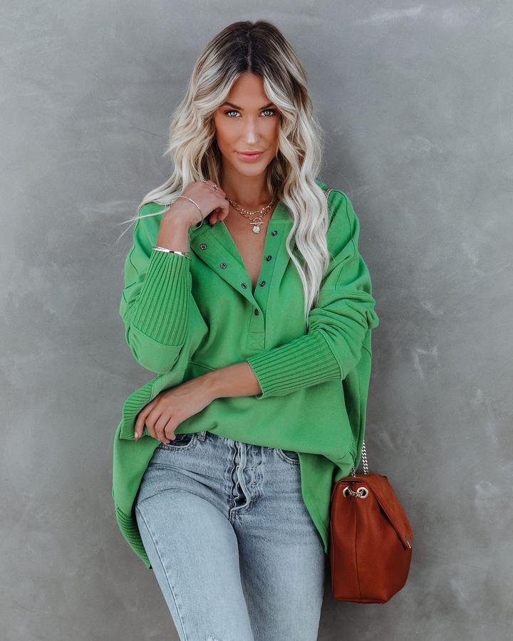 Tonya® Maglia intera casual e rilassata