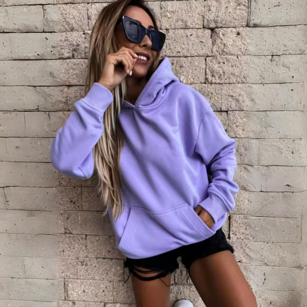 Olivija - Felpa casual con cappuccio