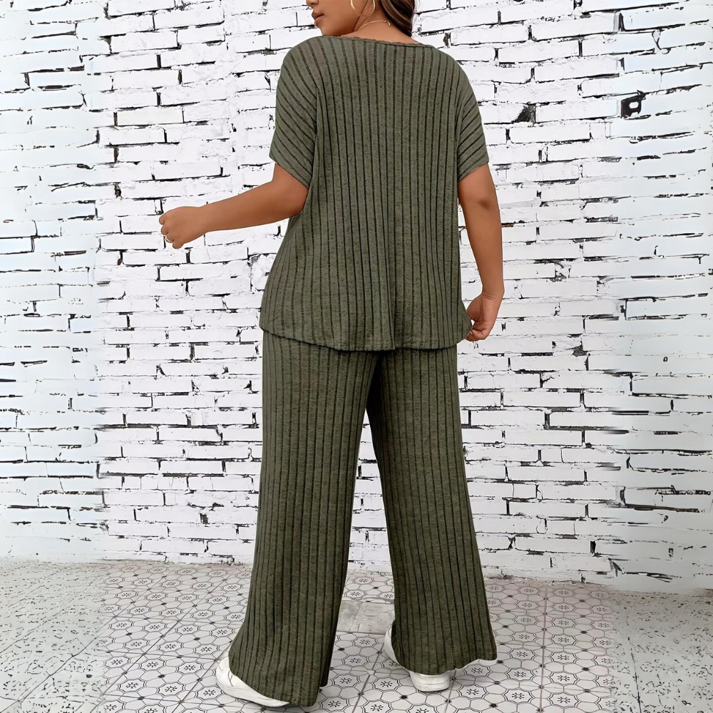 Paulina - Comoda camicia lounge a due pezzi